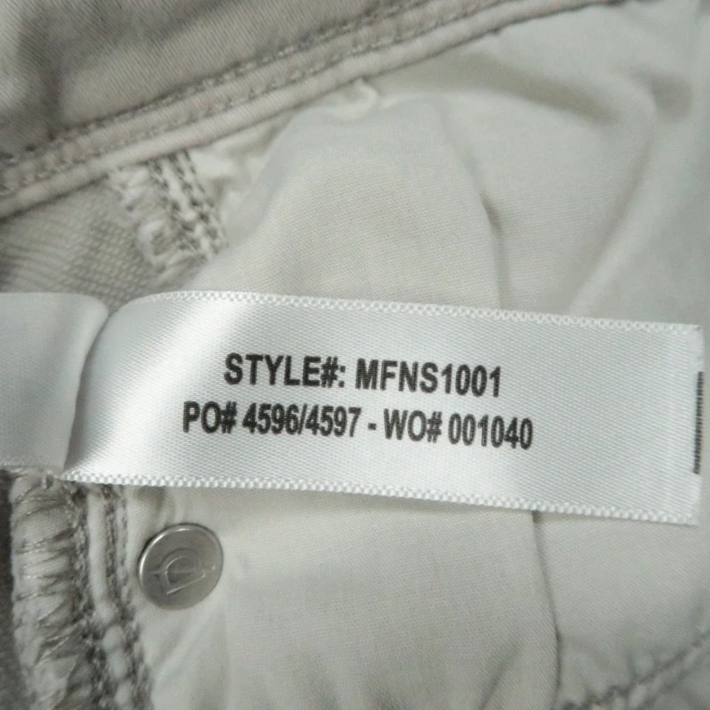 DUER Pants Mens 28x30 Gray No Sweat N2X Slim 5 Pocket Stretch *